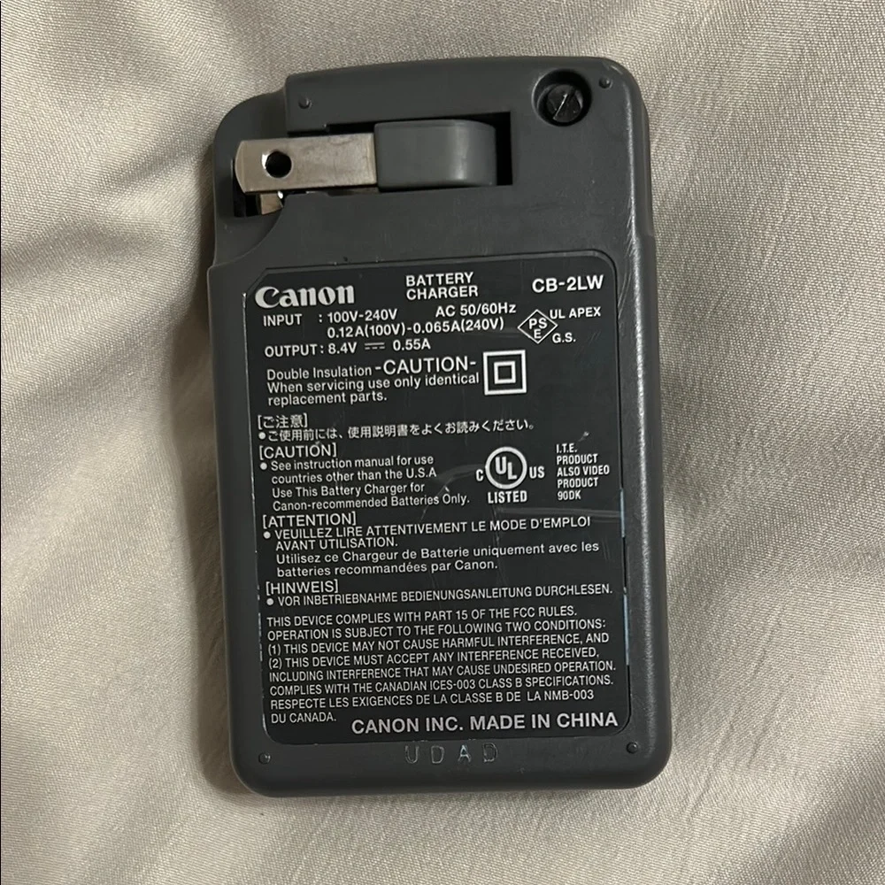 Canon Battery Charger CB-2LW